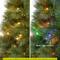6.5ft. Pre-Lit Wyoming Pine Artificial Christmas Tree, Dual Color® LED Lights